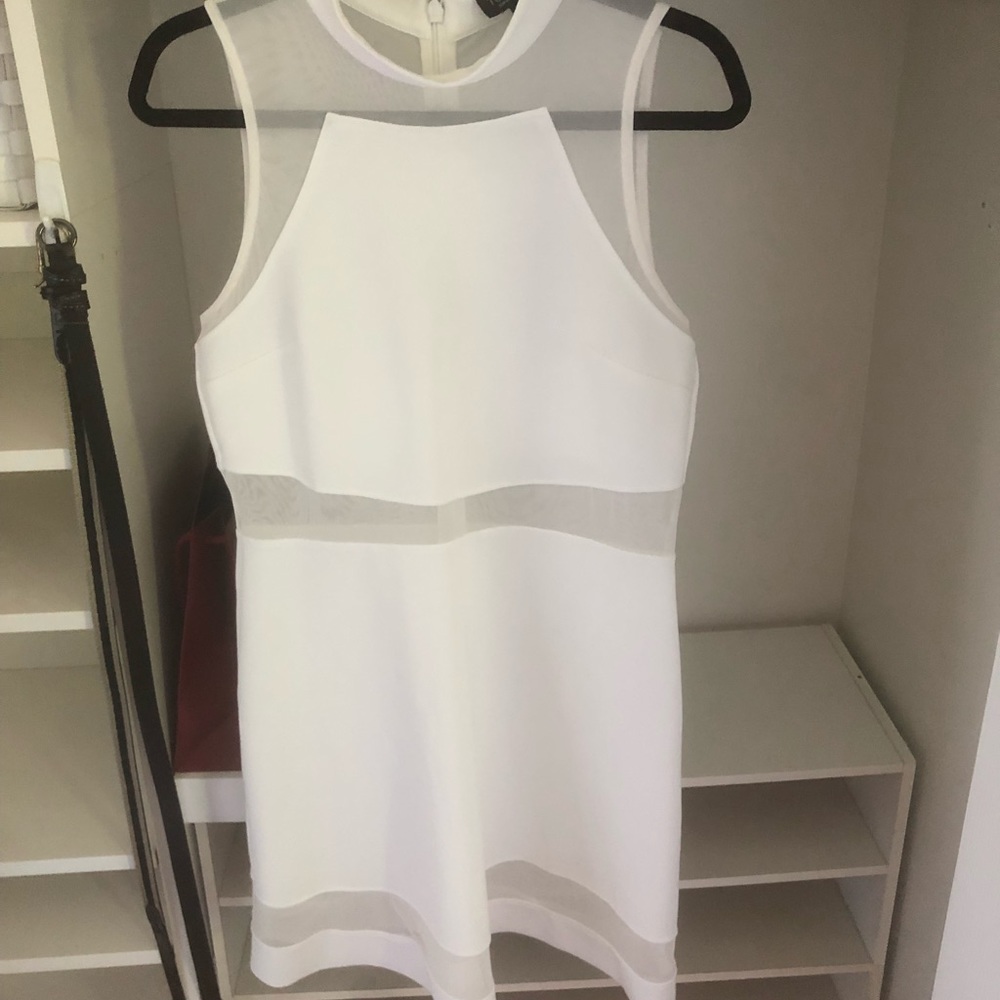 White Topshop dress